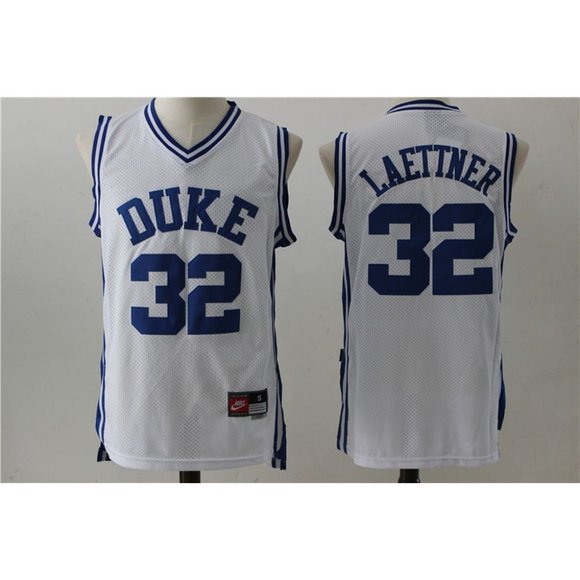 duke white jersey